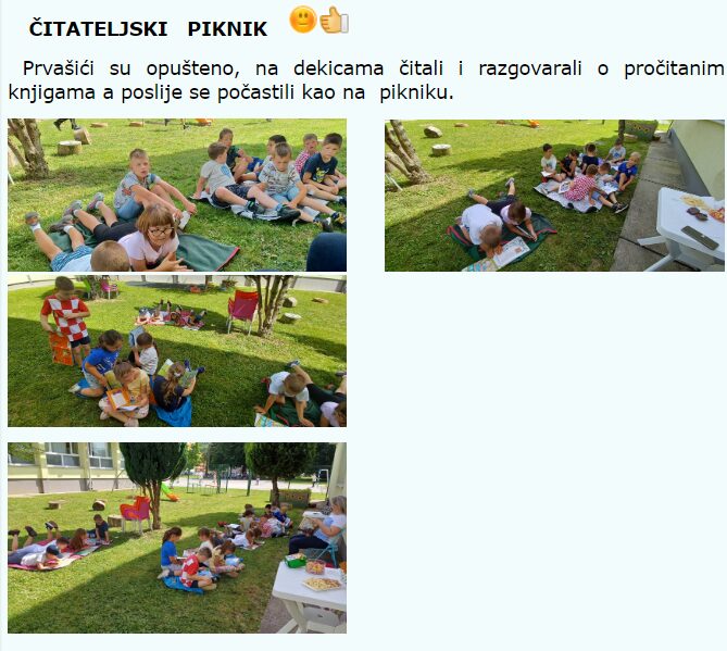 čitateljski piknik