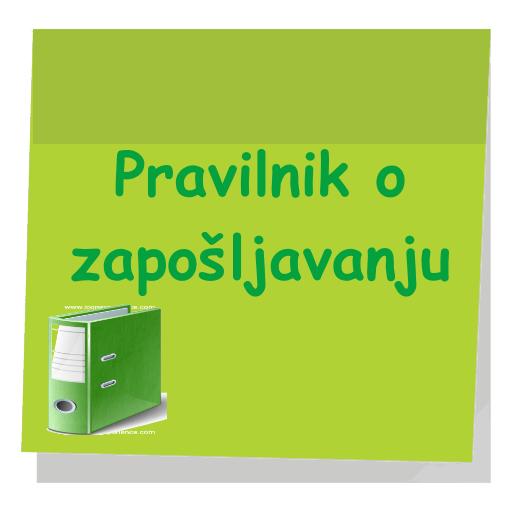 Pravilnik o zapošljavanju