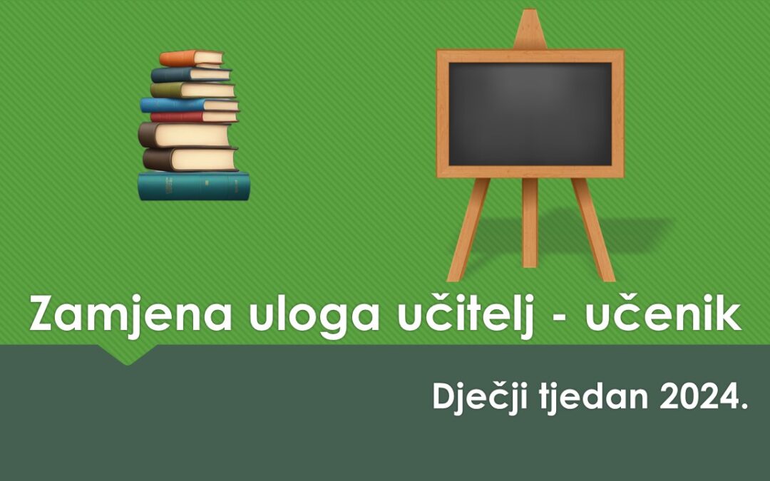 Zamjena uloga učitelj – učenik