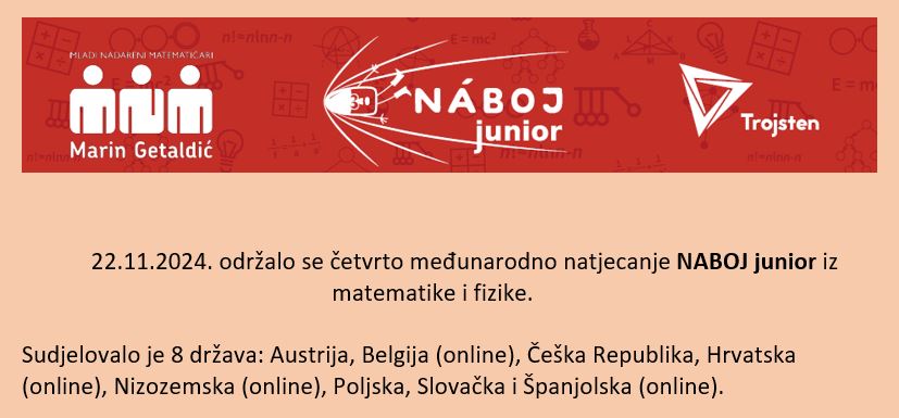 Međunarodno natjecanje NABOJ junior iz matematike i fizike