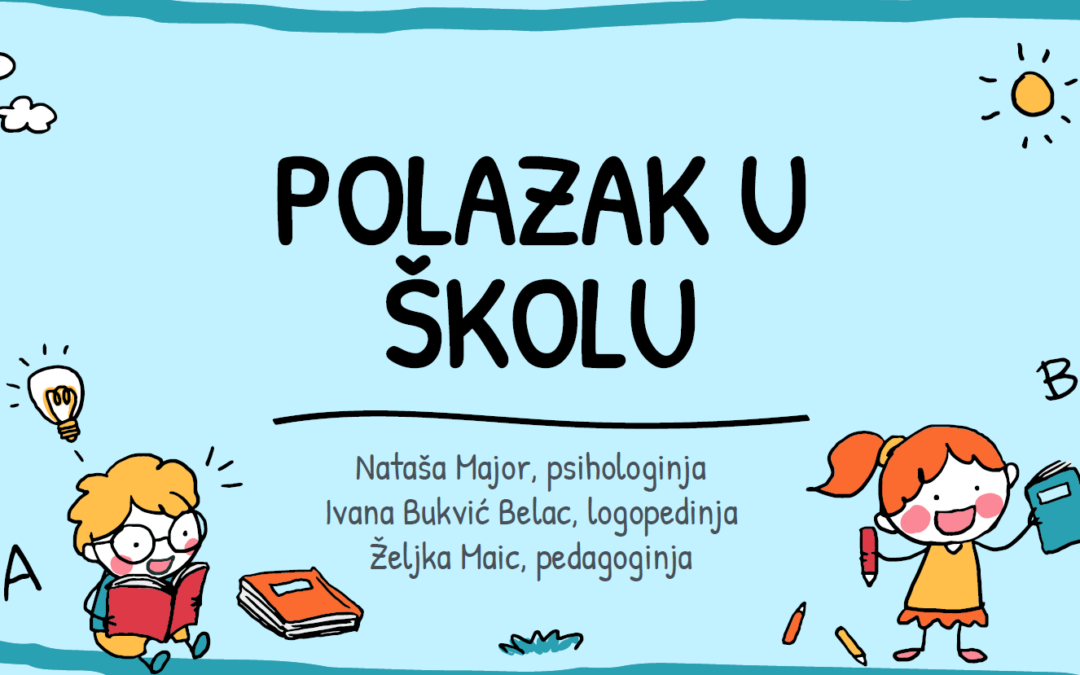 Polazak u školu- roditeljski sastanak