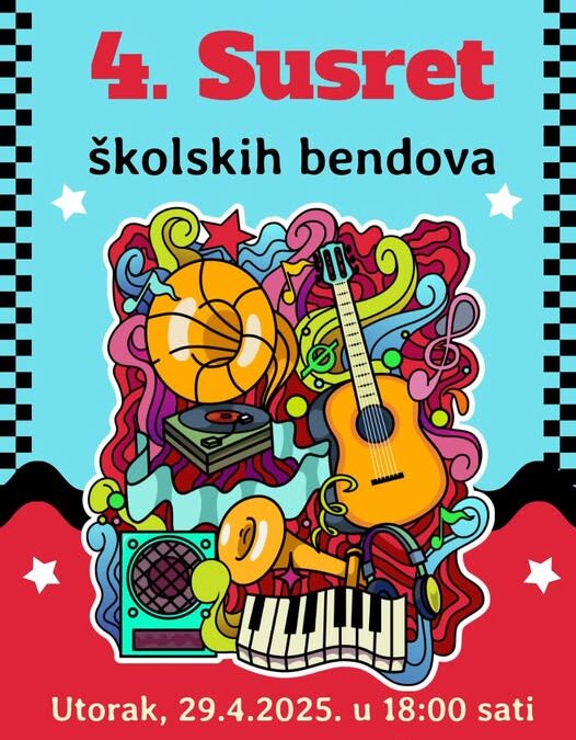 4. susret školskih bendova