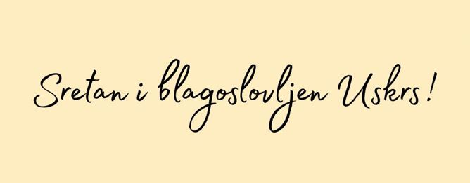 Sretan Uskrs