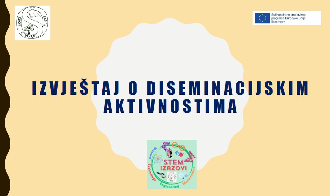 IZVJEŠTAJ O DISEMINACIJSKIM AKTIVNOSTIMA-Ljubljana