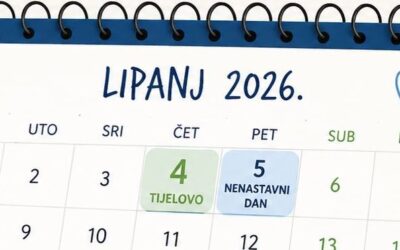 Obavijest – nenastavni dan 5.6.2026.