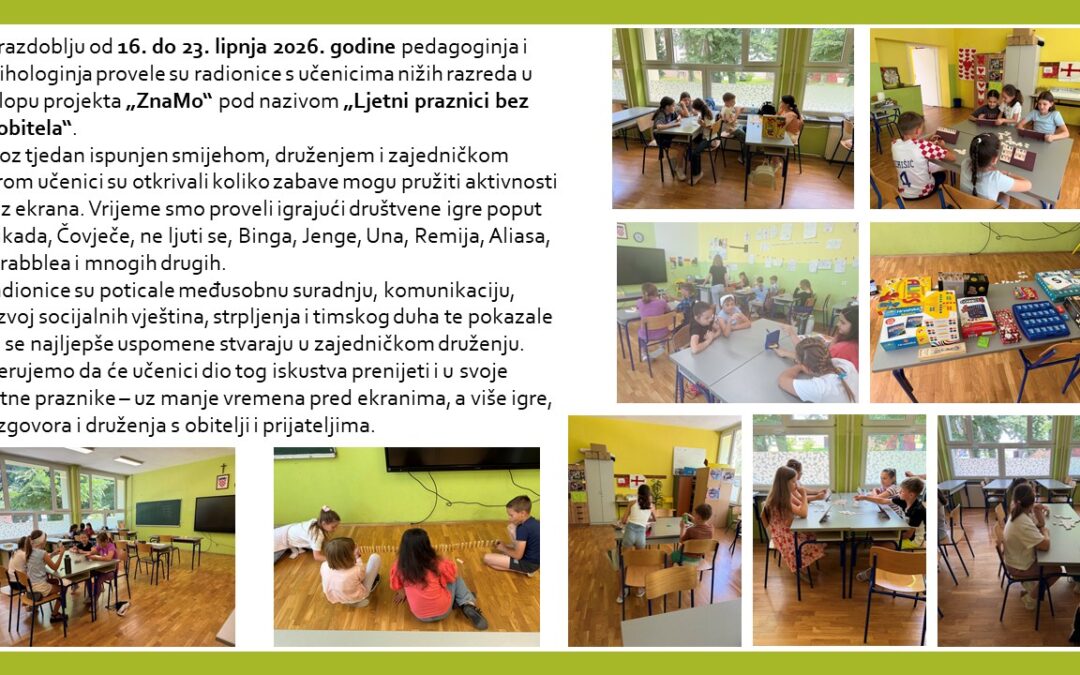 Ljetni praznici bez mobitela